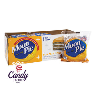 Moonpie Double Decker Pumpkin Spice 2.75oz - 81ct CandyStore.com