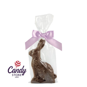 Nancy Adams Dark Chocolate Bunny 6.5oz - 12ct CandyStore.com