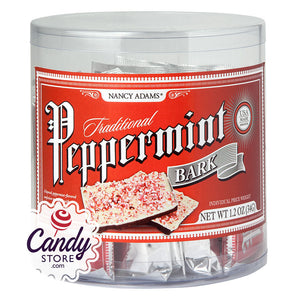 Nancy Adams Peppermint Bark Singles 1.2oz CandyStore.com