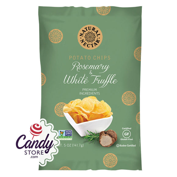Natural Nectar Potato Chips Rsmry/White Truffle 5oz - 9ct CandyStore.com