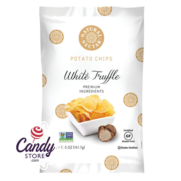 Natural Nectar Potato Chips White Truffle 5oz - 9ct CandyStore.com