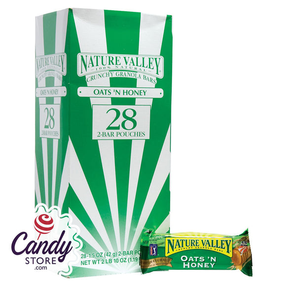 Nature Valley Oats And Honey Granola Bar - 28ct CandyStore.com