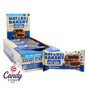 Nature's Bakery Gluten Free Blueberry Fig Bar 2oz - 12ct CandyStore.com