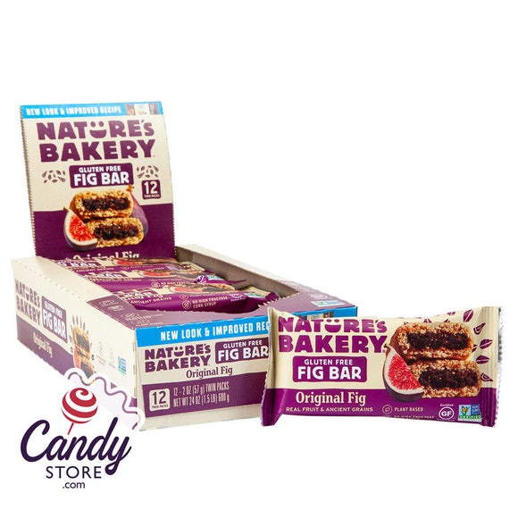 Nature's Bakery Gluten Free Fig Bar 2oz - 12ct CandyStore.com