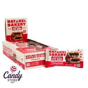 Nature's Bakery Gluten Free Pomegranate Fig Bar 2oz - 12ct CandyStore.com