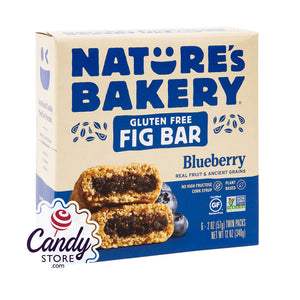 Natures Bakery Gluten Free Blueberry Fig Bar 12oz CandyStore.com