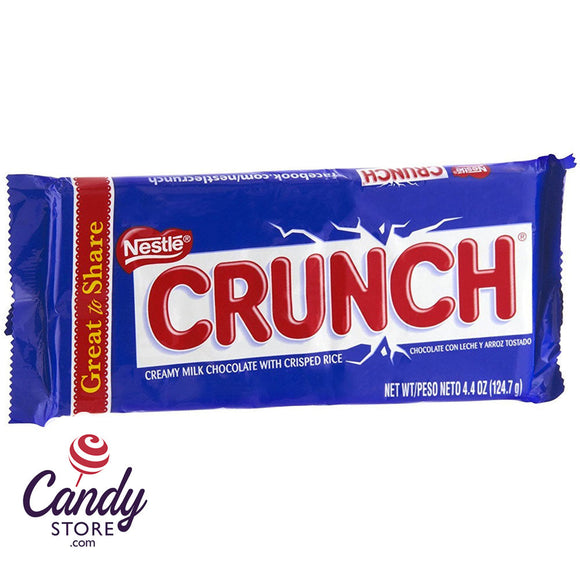 Nestle Crunch Giant-Size Chocolate Bar 4.4oz - 12ct CandyStore.com