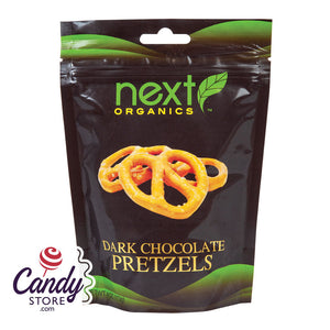 Next Organics Organic Dark Chocolate Pretzels 4oz - 6ct CandyStore.com
