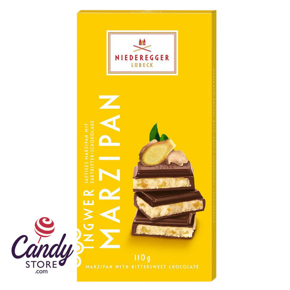 Niederegger Classic Ginger Marzipan 3.88oz Bar - 10ct CandyStore.com