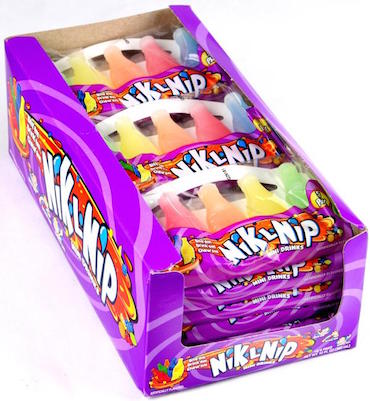 Nik L Nip Candy Wax - Kids Candy - Wax Bottles Candy Wax Candy Stick