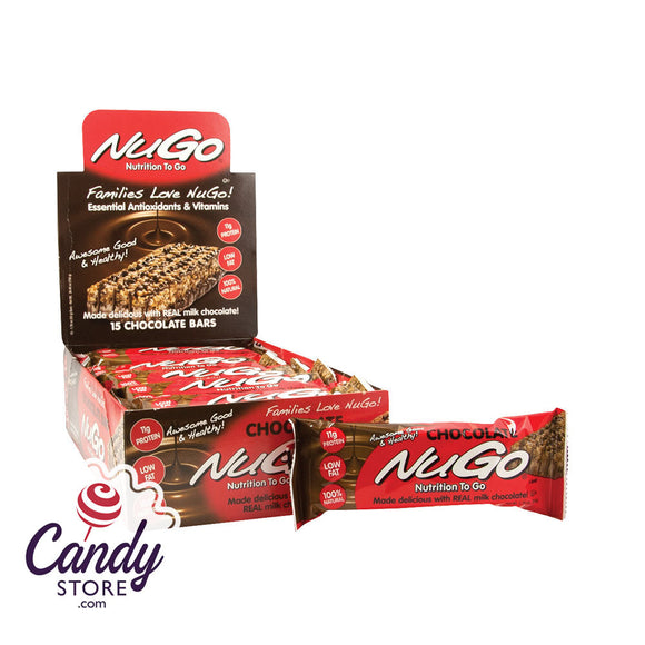 Nugo Chocolate Protein Bar 1.76oz - 15ct CandyStore.com