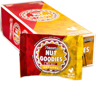 Nut Goodie Sea Salt Caramel Bars - 24ct CandyStore.com
