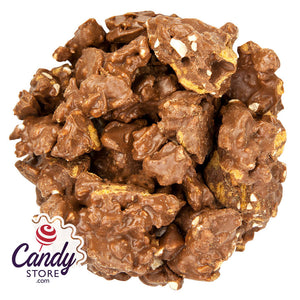 Omg's Milk Chocolate Peanut Graham Clusters - 11lb CandyStore.com