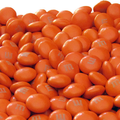 Orange M&Ms Candy - 10lb Bulk | CandyStore.com