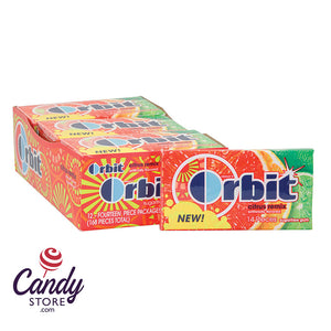 Orbit Sugar Free Citrus Remix Gum - 12ct CandyStore.com
