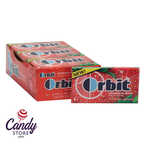Orbit Sugar Free Strawberry Gum - 12ct CandyStore.com