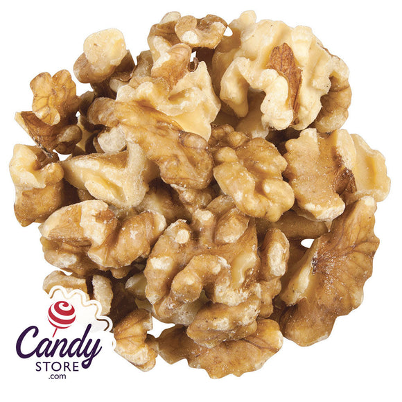 Organic Walnuts Light Halves & Pieces - 25lb CandyStore.com