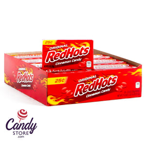 Original Red Hots Cinnamon Candy Mini Boxes - 24ct CandyStore.com