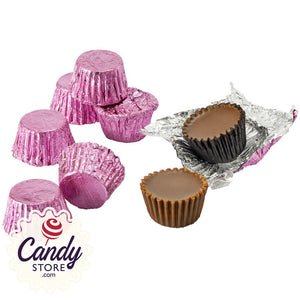 PInk Reese's Cups Miniatures - 4.17lb Bulk CandyStore.com