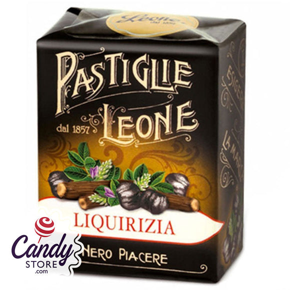 Pastiglie Leone Licorice Candy Pastilles - 18ct CandyStore.com