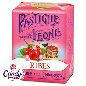 Pastiglie Leone Red Currant Candy Pastilles - 18ct CandyStore.com
