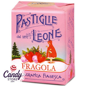 Pastiglie Leone Strawberry Candy Pastilles - 18ct CandyStore.com