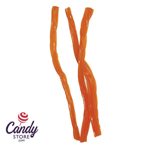 Peach Licorice Twists Kenny's - 12lb CandyStore.com