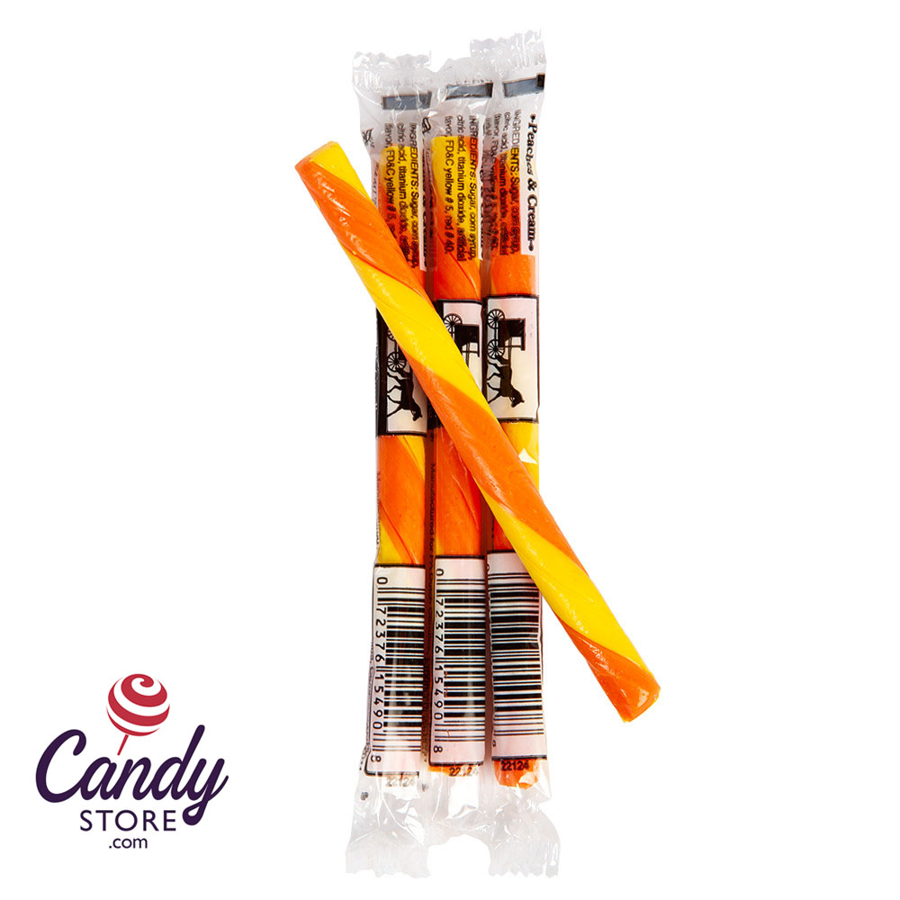Peaches & Cream Candy Sticks 80ct