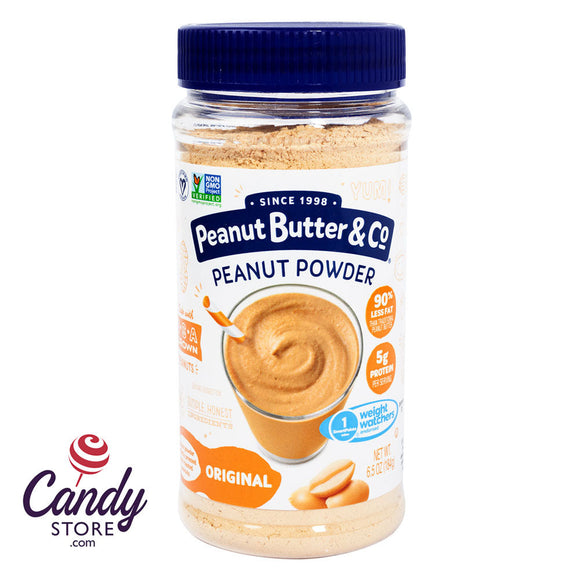 Peanut Butter & Co Original Peanut Butter Powder 6.5oz Jar - 6ct CandyStore.com