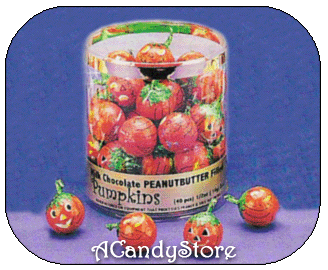 Peanut Butter Filled Pumpkins - 40ct Tub CandyStore.com
