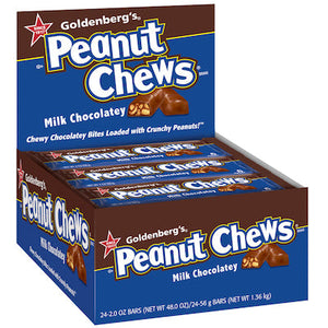 Peanut Chews Milk Chocolate Bars - 24ct CandyStore.com