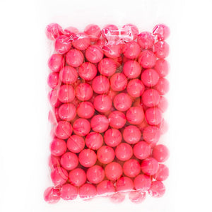 Pearl Pink Color Splash Gumballs - 2lb CandyStore.com