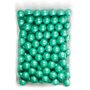 Pearl Turquoise Color Splash Gumballs - 2lb CandyStore.com