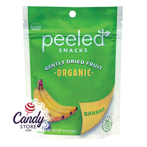 Peeled Banana Snacks 2.8oz Peg Bags - 12ct CandyStore.com
