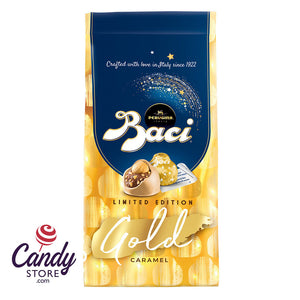 Perugina Baci Gold Bag Caramel 3.96oz - 4ct CandyStore.com