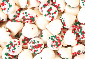 Petite White Christmas Nonpariels Bulk - 5lb CandyStore.com