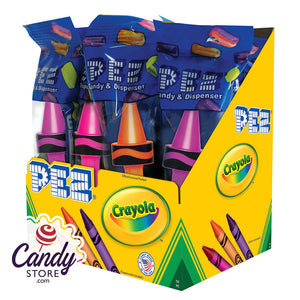 Pez Crayola Assortment 0.58oz - 12ct CandyStore.com
