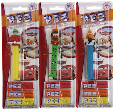 Pez Disney Cars & Planes Blister Pack - 12ct CandyStore.com