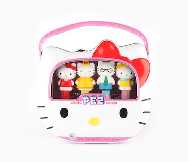 Pez Hello Kitty 40th Anniversary Tin - 6ct CandyStore.com
