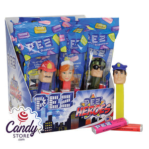 Pez Heroes Assortment - 12ct CandyStore.com