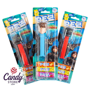 Pez How To Train Dragon Assortment Blister Pack 0.87oz - 12ct CandyStore.com