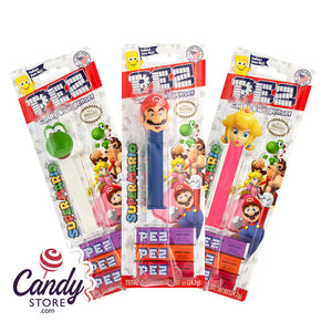 Pez Nintendo Assortment Blister Pack 0.87oz - 12ct CandyStore.com