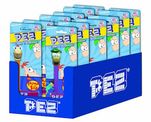 Pez Phineas & Ferb Blister Pack - 12ct CandyStore.com