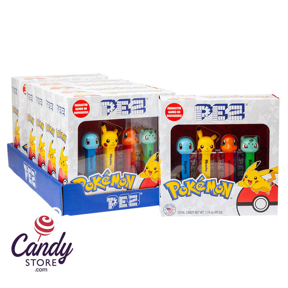 Pez Pokemon Gift Tin 1.74oz - 6ct CandyStore.com