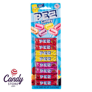 Pez Refill 8 Pc Blister Pack - 24ct CandyStore.com