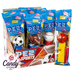 Pez Sports Assortment 0.58oz - 12ct CandyStore.com