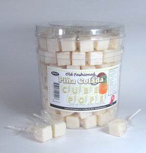Pina Colada Cube Pop Candy Jar - 100ct CandyStore.com