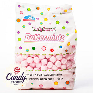 Pink Buttermint Creams - 2.75lb Bulk CandyStore.com