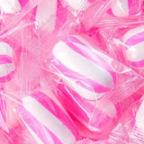 Pink Sassy Cylinders Candy - 5lb CandyStore.com