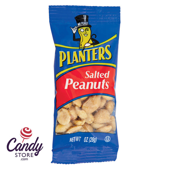 Planter's Salted Peanuts - 24ct CandyStore.com